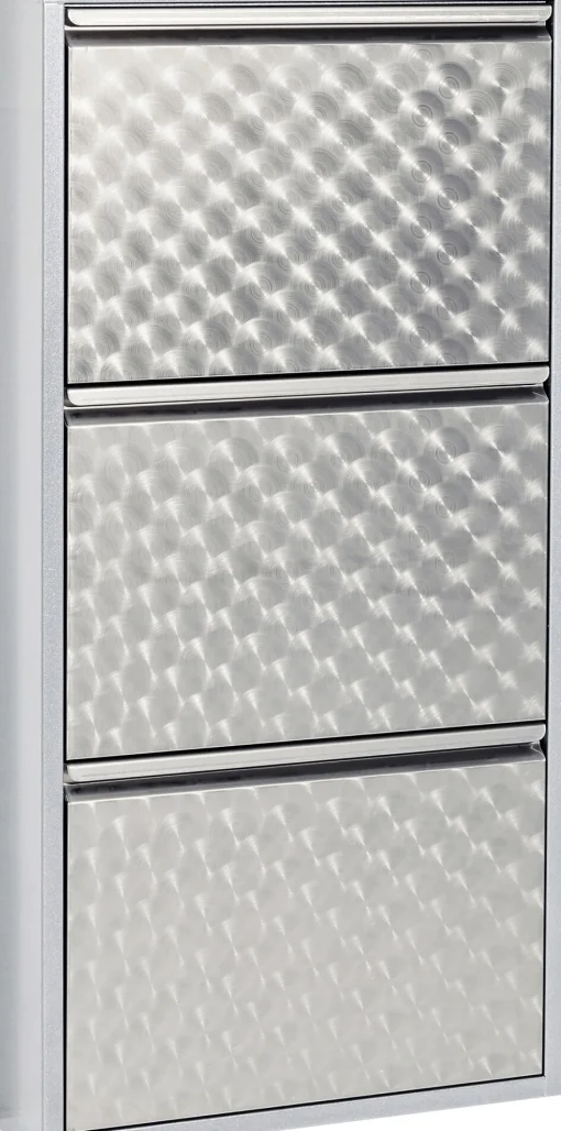KARE Design Scarpiera Caruso 3 Argento/Spazzolato (Mailorder) - KARE> Scarpiera