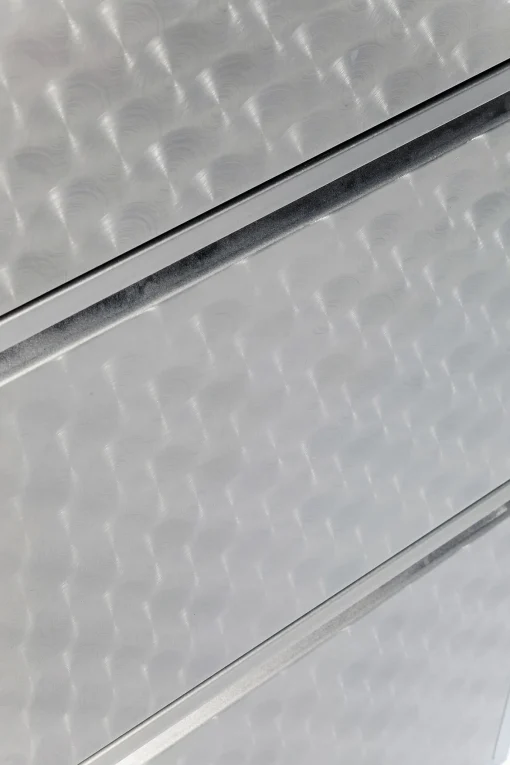 KARE Design Scarpiera Caruso 3 Argento/Spazzolato (Mailorder) - KARE> Scarpiera