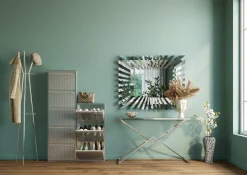KARE Design Scarpiera Caruso 5 Argento/Spazzolato - KARE></noscript> Scarpiera