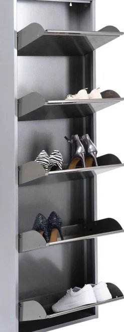 KARE Design Scarpiera Caruso 5 Argento/Spazzolato - KARE></noscript> Scarpiera
