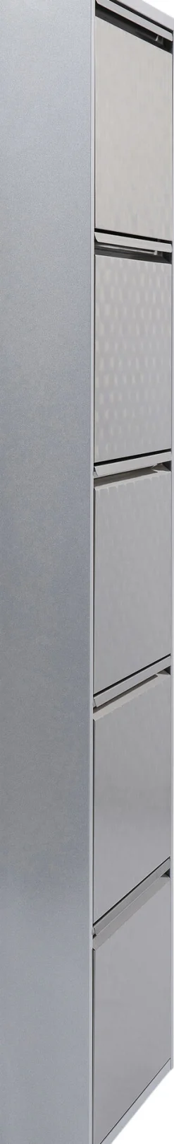 KARE Design Scarpiera Caruso 5 Argento/Spazzolato - KARE></noscript> Scarpiera