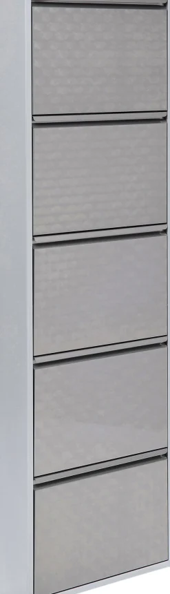 KARE Design Scarpiera Caruso 5 Argento/Spazzolato - KARE></noscript> Scarpiera