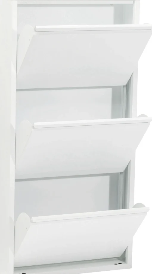 KARE Design Scarpiera Caruso 3 Bianco (MAILORDER) - KARE> Scarpiera