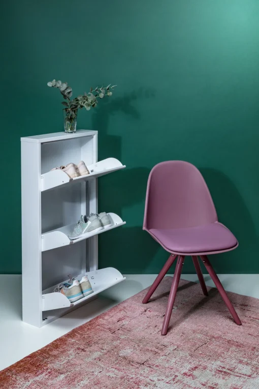 KARE Design Scarpiera Caruso 3 Bianco (MAILORDER) - KARE> Scarpiera