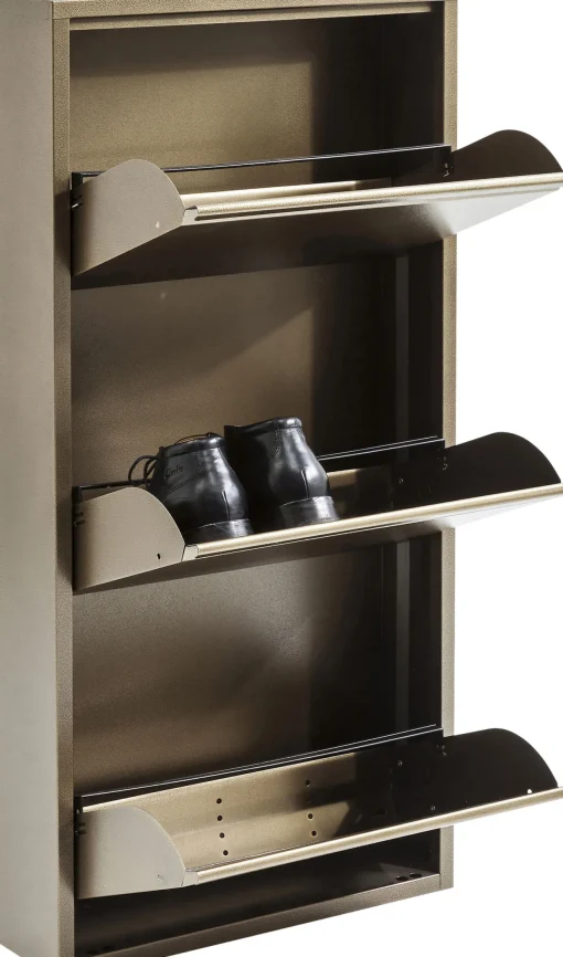 KARE Design Scarpiera Caruso 3 Bronzo - KARE> Scarpiera
