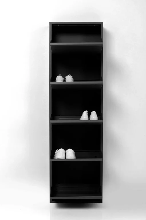 KARE Design Scarpiera Caruso 5 nero (MO) - KARE> Scarpiera