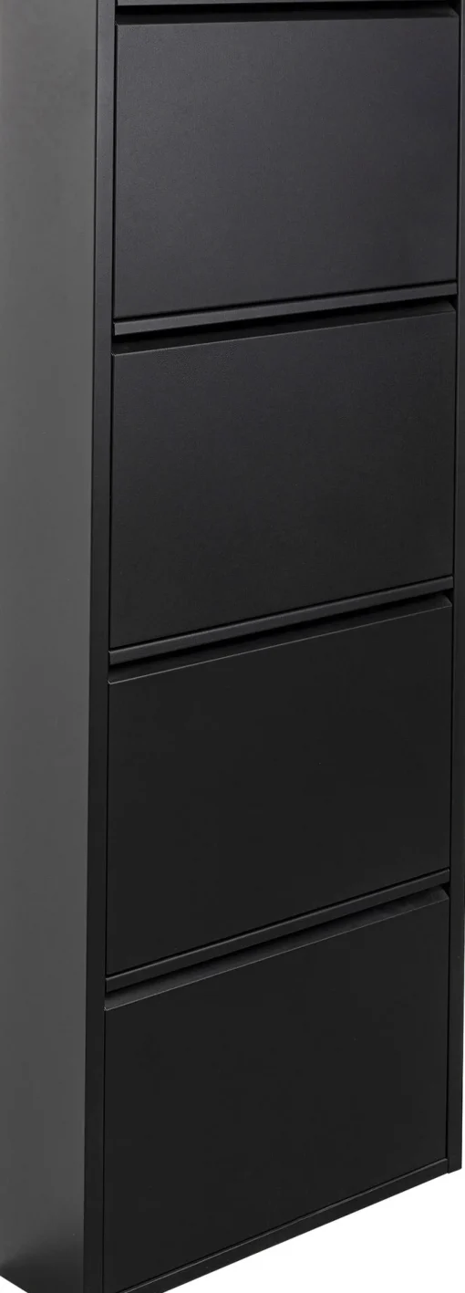 KARE Design Scarpiera Caruso 4 nero (MO) - KARE> Scarpiera