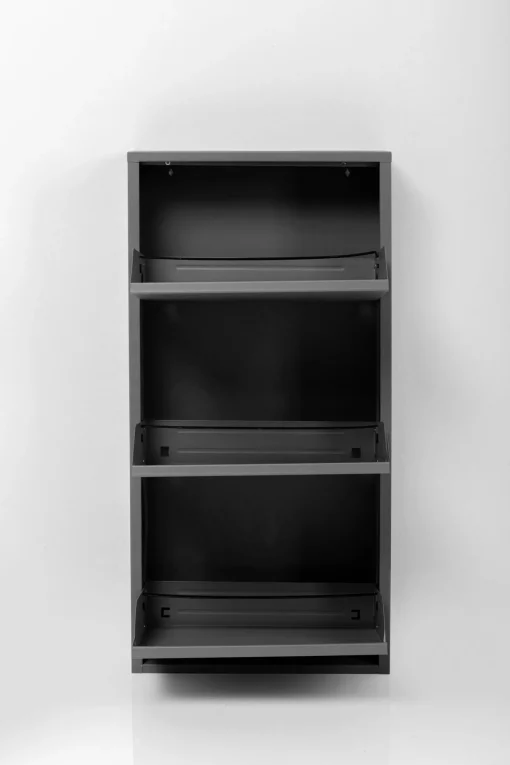 KARE Design Scarpiera Caruso 3 nero (MO) - KARE> Scarpiera