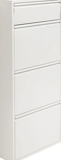 KARE Design Scarpiera Caruso 3 Plus 1 Bianco - KARE> Scarpiera