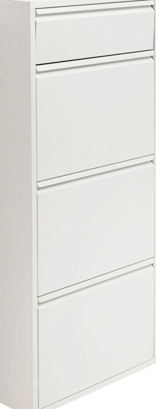 KARE Design Scarpiera Caruso 3 Plus 1 Bianco - KARE> Scarpiera