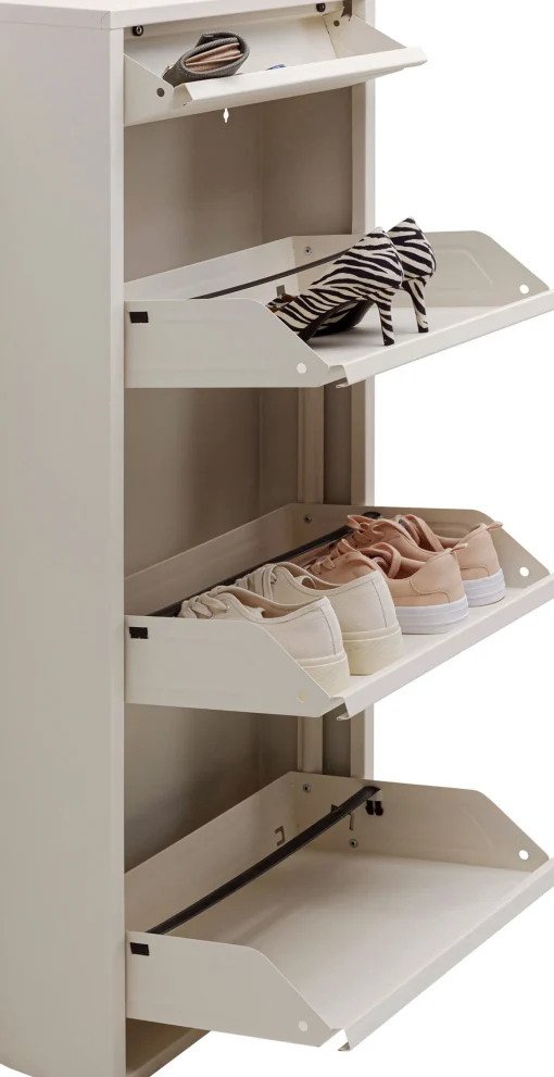 KARE Design Scarpiera Caruso 3 Plus 1 Crema - KARE> Scarpiera