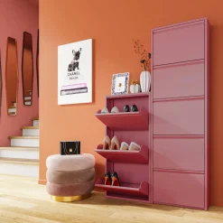 KARE Design Scarpiera Caruso 5 rosa (MO) - KARE> Scarpiera