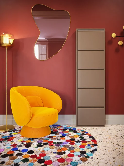 KARE Design Scarpiera Caruso 5 taupe (MO) - KARE> Scarpiera
