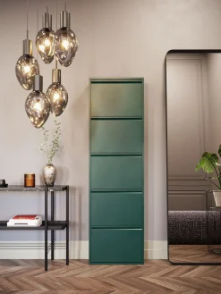 KARE Design Scarpiera Caruso 5 verde (MO) - KARE></noscript> Scarpiera