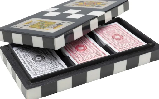 KARE Design Scatola carte decorativa Gamble (4/tlg.) - KARE> Decorazioni In Piedi