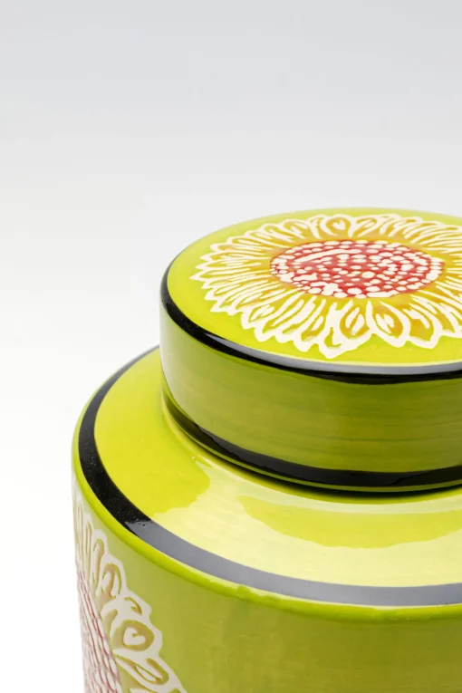 KARE Design Scatola deco Big Bloom verde 27cm - KARE> Statuette Decorative