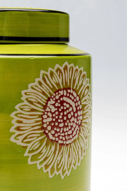 KARE Design Scatola deco Big Bloom verde 27cm - KARE> Statuette Decorative