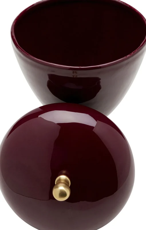 KARE Design Scatola deco Salome rosso 24cm - KARE> Contenitore