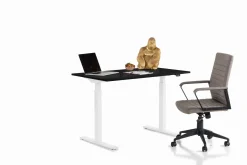 KARE Design Scrivania Office bianco nero 120x70 - KARE></noscript> Scrivanie