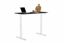 KARE Design Scrivania Office bianco nero 140x70 - KARE> Scrivanie