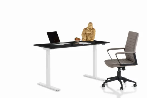 KARE Design Scrivania Office bianco nero 140x70 - KARE> Scrivanie