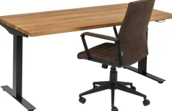 KARE Design Scrivania Office Jackie quercia nero 160x80 - KARE> Scrivanie