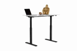 KARE Design Scrivania Office nero bianco 140x60 - KARE> Scrivanie