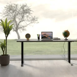 KARE Design Scrivania Office nero nero 140x70 - KARE> Scrivanie