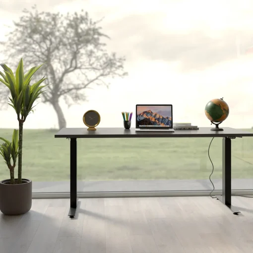 KARE Design Scrivania Office nero nero 140x70 - KARE> Scrivanie