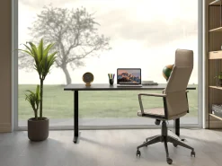 KARE Design Scrivania Office nero nero 140x70 - KARE></noscript> Scrivanie