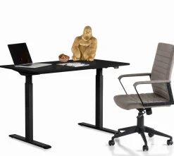 KARE Design Scrivania Office nero nero 120x70 - KARE> Scrivanie