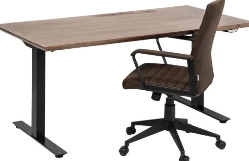 KARE Design Scrivania Office Symphony scuro-nero 160x80 - KARE> Scrivanie