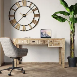 KARE Design Scrivania Puro 135x60CM 6 cassetti - KARE></noscript> Scrivanie