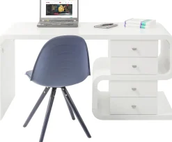 KARE Design Scrivania Snake Club bianca 150x70cm - KARE></noscript> Scrivanie