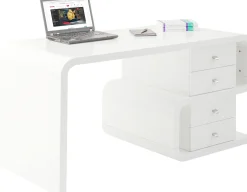 KARE Design Scrivania Snake Club bianca 150x70cm - KARE></noscript> Scrivanie