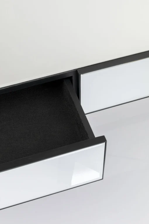 KARE Design Scrivania Soran nero 120x50cm - KARE> Scrivanie
