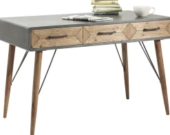 KARE Design SCRIVANIA X FACTORY 120X60CM 3 CASSETTI - KARE> Scrivanie