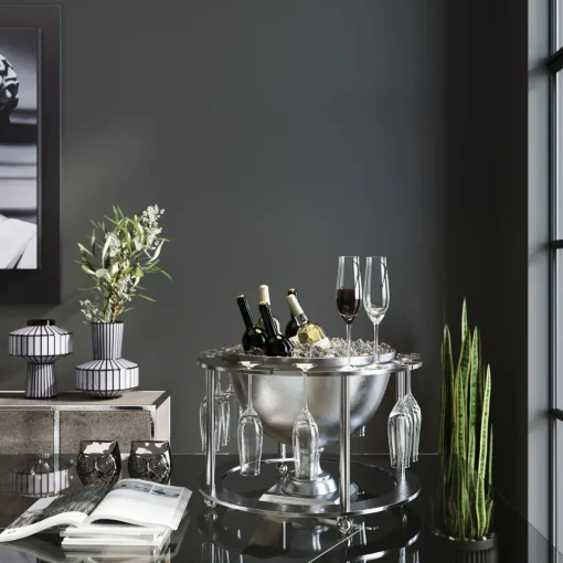 KARE Design SECCHIELLO CHAMPAGNE TIME (2-PZ) - KARE> Secchielli E Cantinette