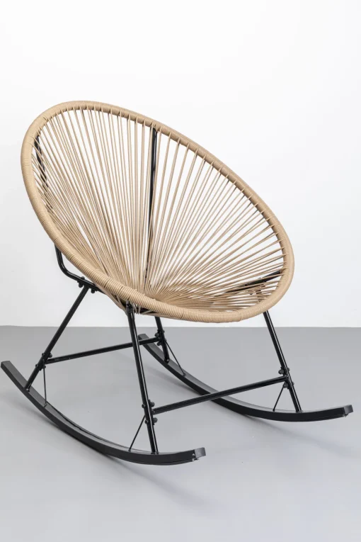 KARE Design Sedia a dondolo Acapulco Natur - KARE> Poltrone