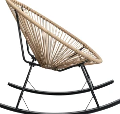 KARE Design Sedia a dondolo Acapulco Natur - KARE></noscript> Poltrone