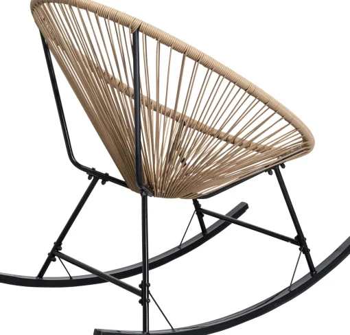 KARE Design Sedia a dondolo Acapulco Natur - KARE> Poltrone