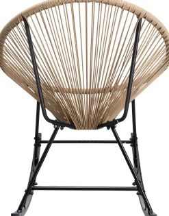 KARE Design Sedia a dondolo Acapulco Natur - KARE></noscript> Poltrone