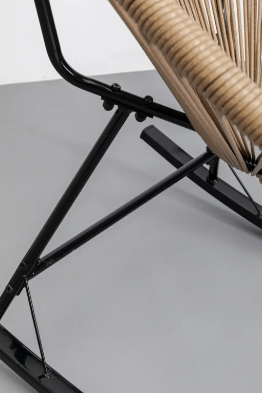 KARE Design Sedia a dondolo Acapulco Natur - KARE> Poltrone
