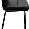 KARE Design Sedia bar Ginny Nero 75cm - KARE> Sgabelli Bar