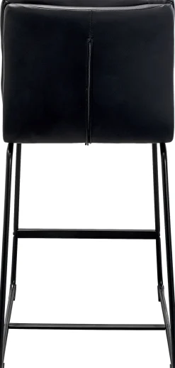 KARE Design Sedia bar Ginny Nero 75cm - KARE></noscript> Sgabelli Bar