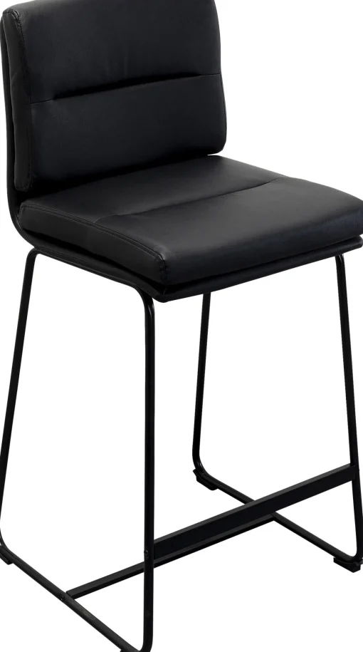 KARE Design Sedia bar Ginny Nero 75cm - KARE> Sgabelli Bar