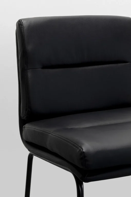 KARE Design Sedia bar Ginny Nero 75cm - KARE> Sgabelli Bar