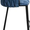 KARE Design Sedia bar Saluti blu 77cm - KARE> Sgabelli Bar