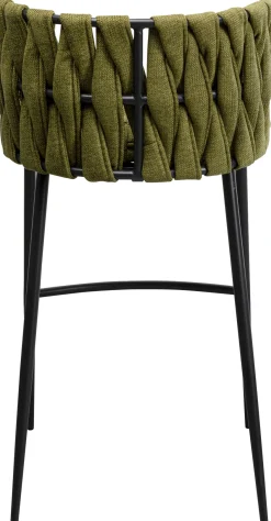 KARE Design Sedia bar Saluti verde scuro 77cm - KARE></noscript> Sgabelli Bar