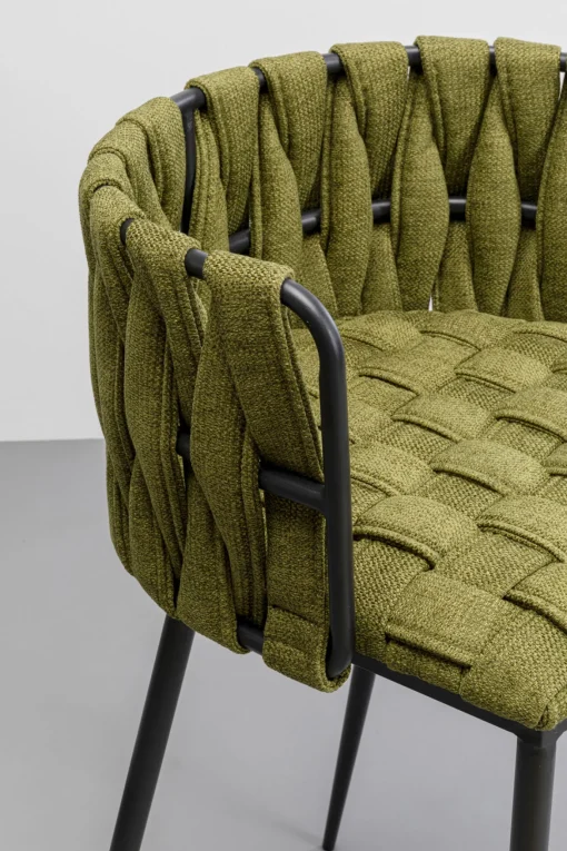 KARE Design Sedia bar Saluti verde scuro 77cm - KARE> Sgabelli Bar